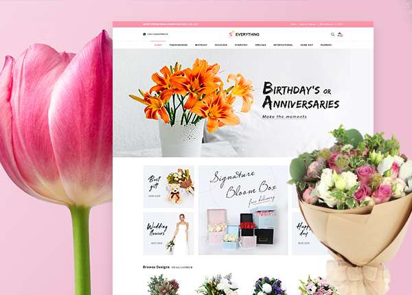 Home 23 - Flowershop