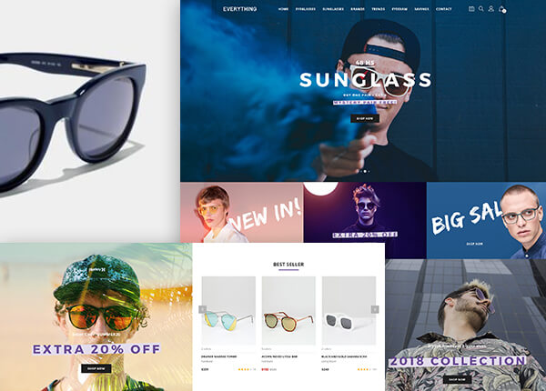 Home 5 - Sunglass Store