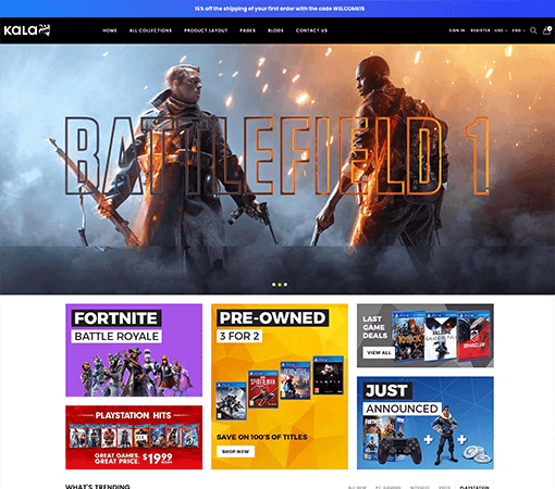 #21 - Gamestore Demo