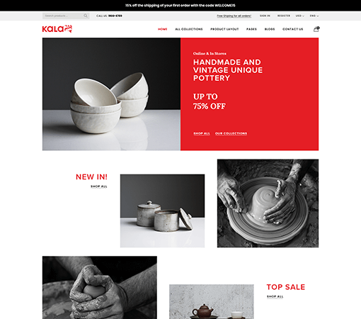 #45 - Handmade Pottery