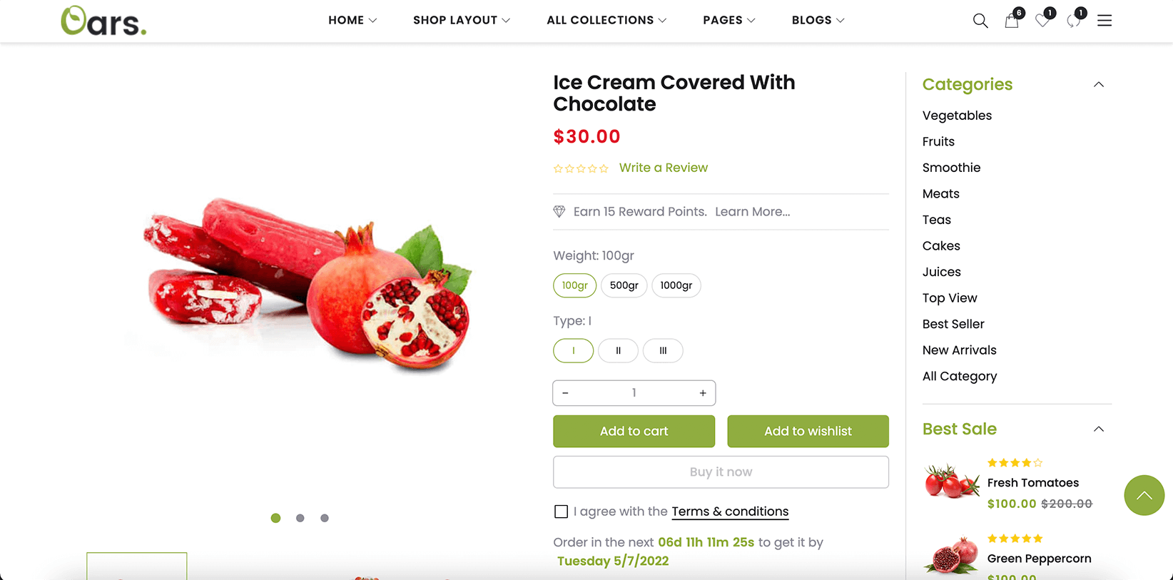 Product Right Sidebar