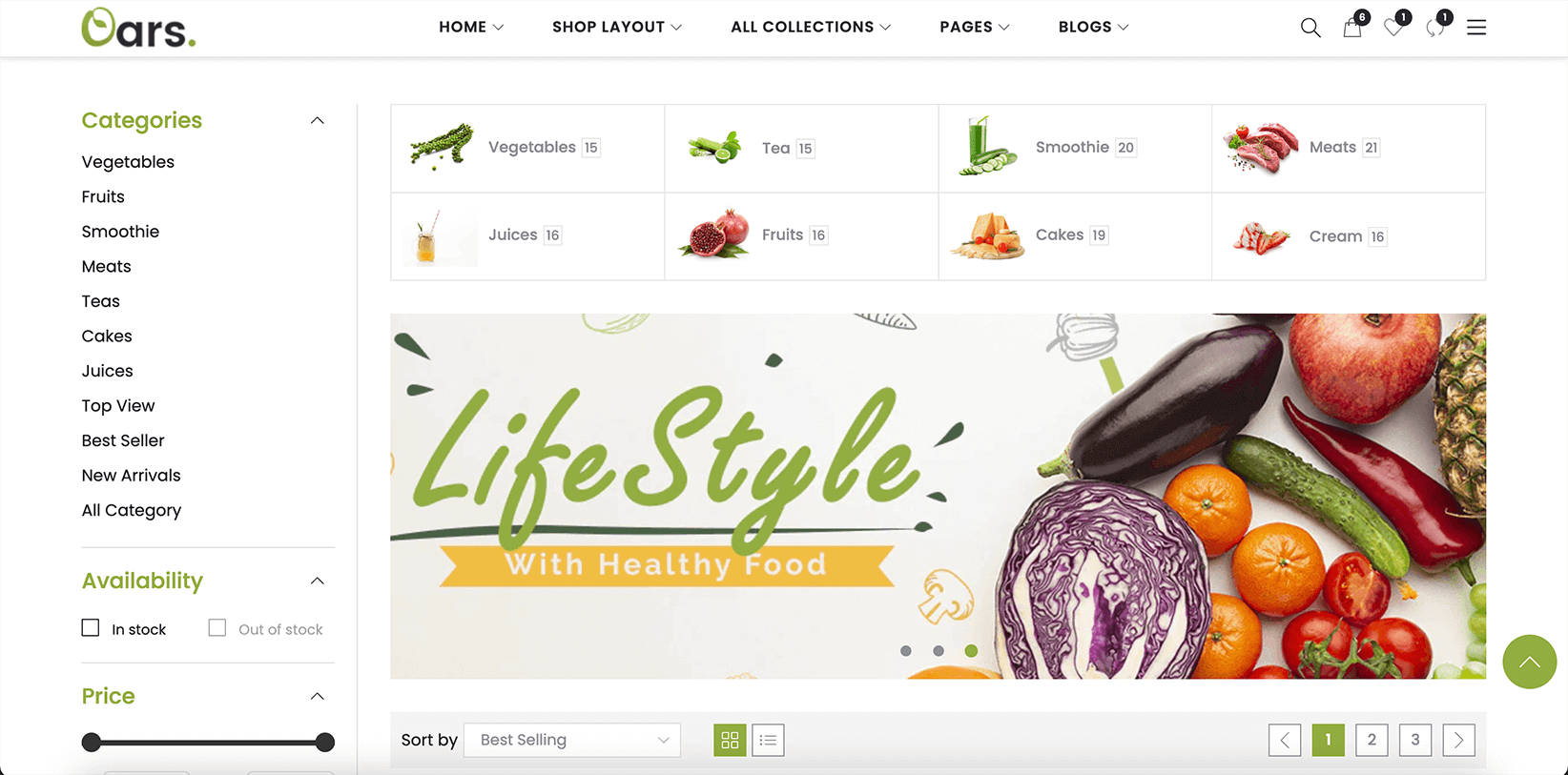 Shop Left Sidebar