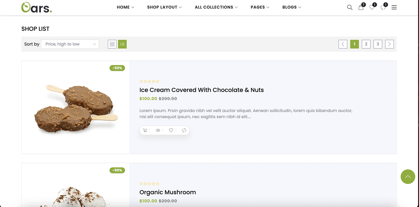 Shop List